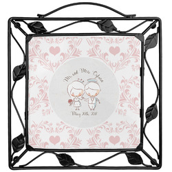 Wedding People Square Trivet (Personalized)