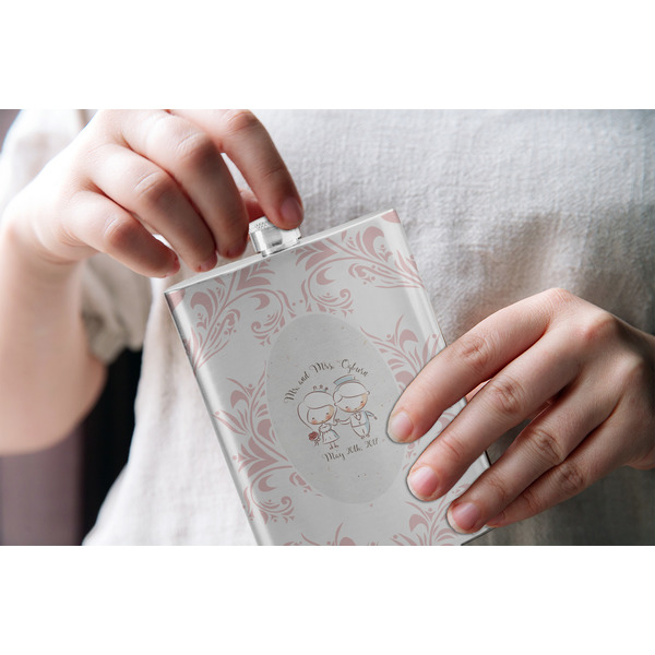 Wedding People Stainless Steel Flask - LIFESTYLE 1