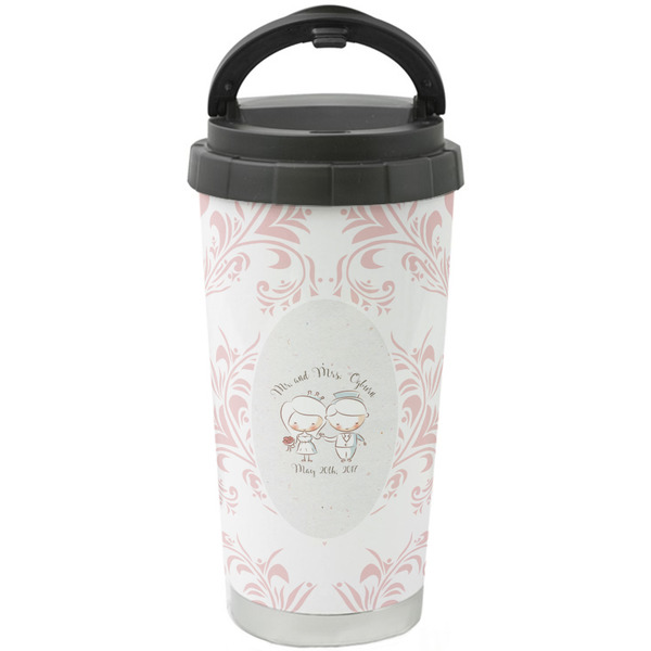 Custom Wedding People Stainless Steel Coffee Tumbler (Personalized)