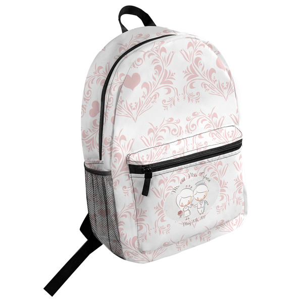 Custom Wedding People Student Backpack (Personalized)