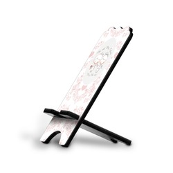 Wedding People Stylized Cell Phone Stand - Small w/ Couple's Names