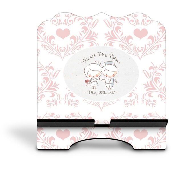 Wedding People Stylized Tablet Stand - Front without iPad