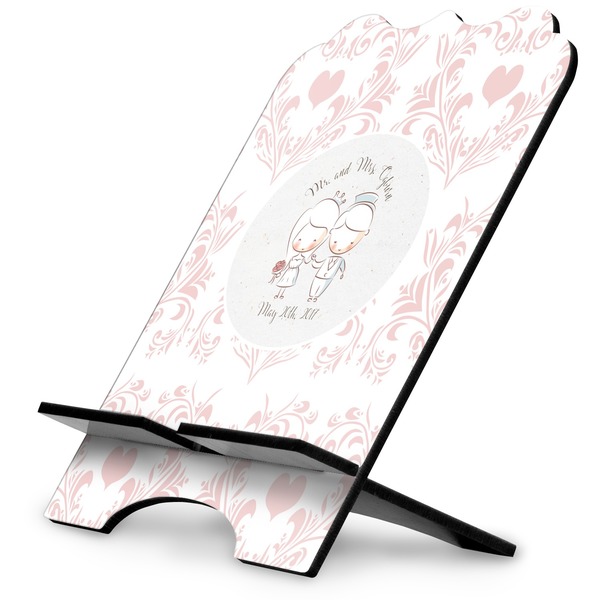 Custom Wedding People Stylized Tablet Stand (Personalized)