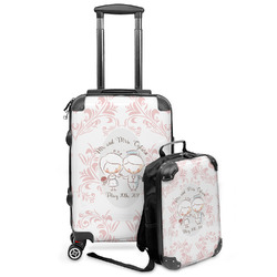 Wedding People Kids 2-Piece Luggage Set - Suitcase & Backpack (Personalized)