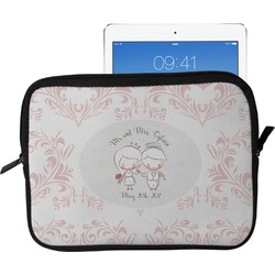 Wedding People Tablet Case / Sleeve - Large (Personalized)