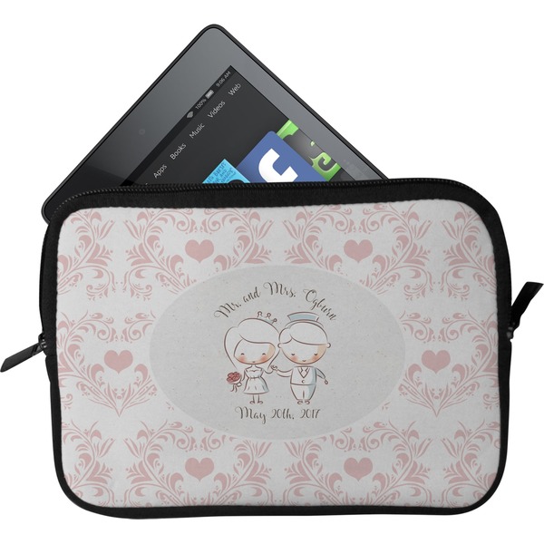 Custom Wedding People Tablet Case / Sleeve - Small (Personalized)