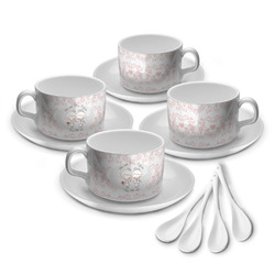 Wedding People Tea Cup - Set of 4 (Personalized)