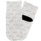 Wedding People Toddler Ankle Socks - Single Pair - Front and Back