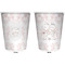 Wedding People Trash Can White - Front and Back - Apvl