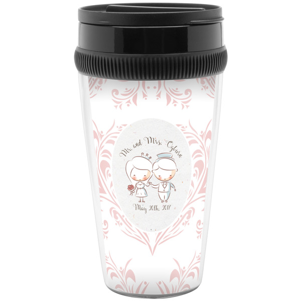 Custom Wedding People Acrylic Travel Mug without Handle (Personalized)