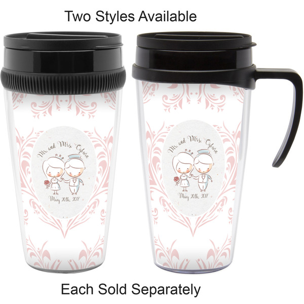 Wedding People Travel Mugs - with & without Handle