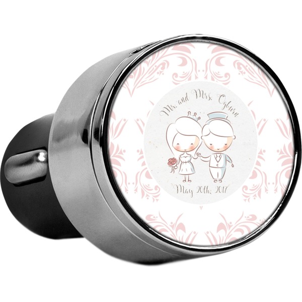 Custom Wedding People USB Car Charger (Personalized)