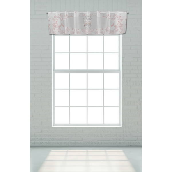 Wedding People Valance - On window