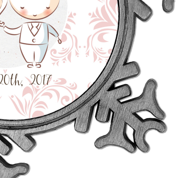Wedding People Vintage Snowflake - Detail