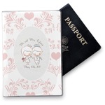 Wedding People Vinyl Passport Holder (Personalized)