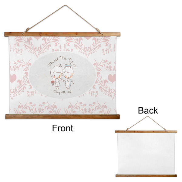 Wedding People Wall Hanging Tapestry - Landscape - APPROVAL