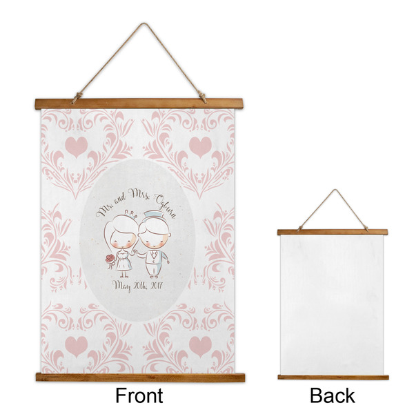 Wedding People Wall Hanging Tapestry - Portrait - APPROVAL