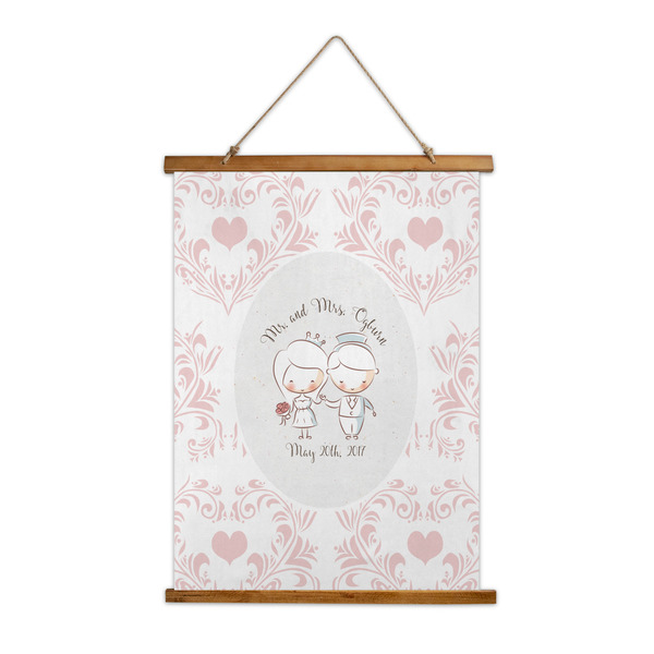 Custom Wedding People Wall Hanging Tapestry (Personalized)