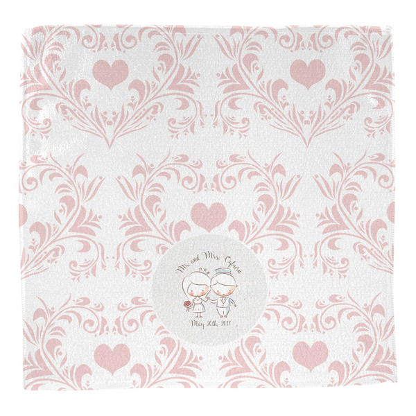 Wedding People Washcloth - Front - No Soap