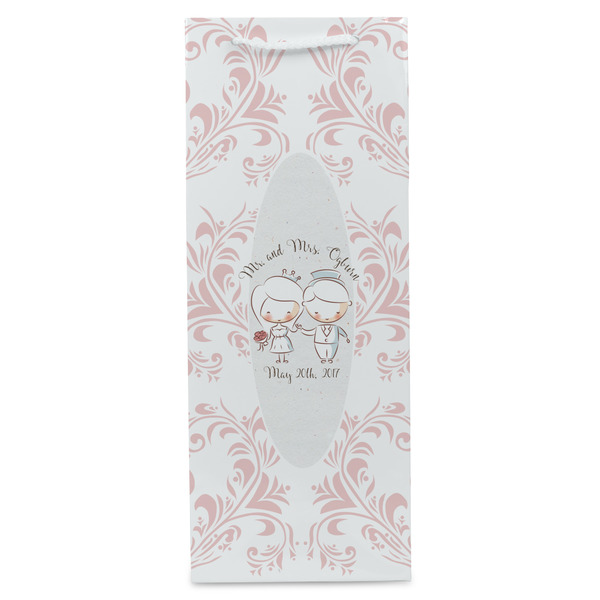 Wedding People Wine Gift Bag - Gloss - Front