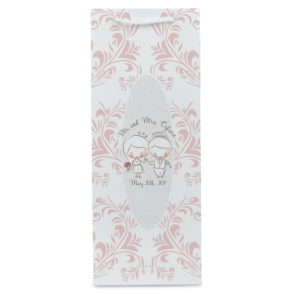 Wedding People Wine Gift Bag - Matte - Front