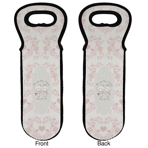 Wedding People Wine Tote Front & Back