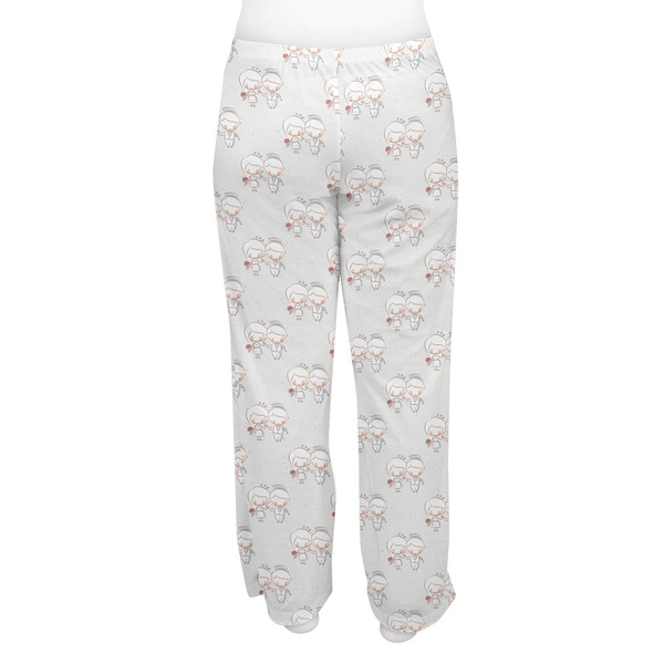 Wedding People Women's Pj on model - Back