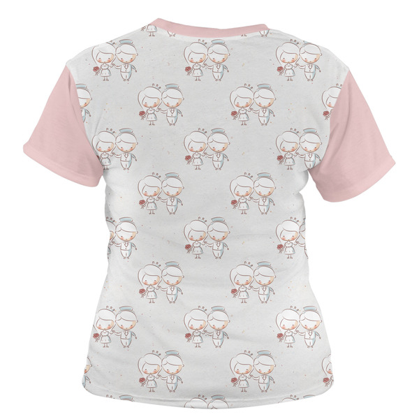 Wedding People Women's T-shirt Back
