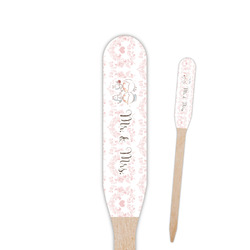 Wedding People Paddle Wooden Food Picks - Single Sided (Personalized)