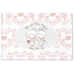 Wedding People Woven Mat (Personalized)