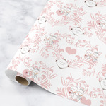 Wedding People Wrapping Paper Roll - Small (Personalized)