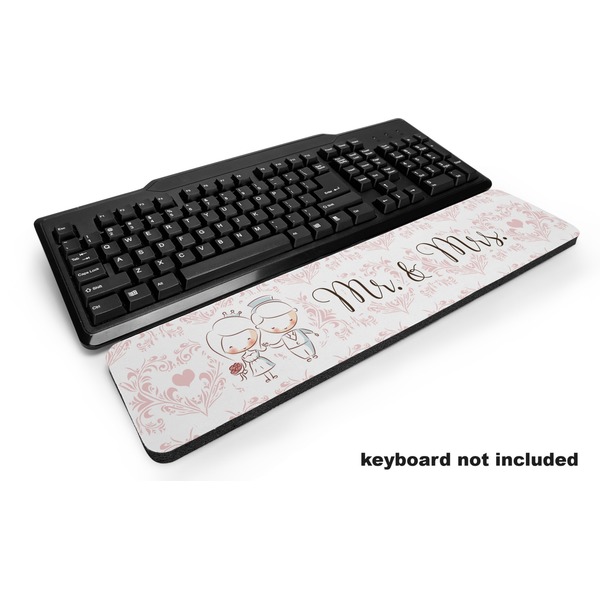 Custom Wedding People Keyboard Wrist Rest (Personalized)