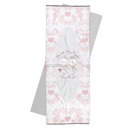 Wedding People Yoga Mat Towel (Personalized)