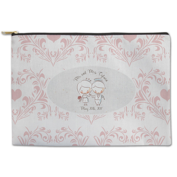 Custom Wedding People Zipper Pouch (Personalized)