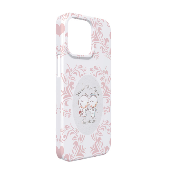 Custom Wedding People iPhone Case - Plastic - iPhone 13 Pro (Personalized)