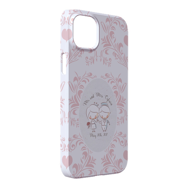 Custom Wedding People iPhone Case - Plastic - iPhone 14 Pro Max (Personalized)