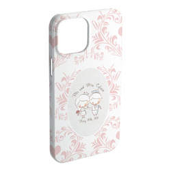 Wedding People iPhone Case - Plastic - iPhone 15 Plus (Personalized)