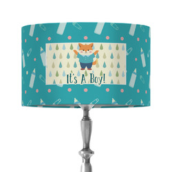 Baby Shower 12" Drum Lamp Shade - Fabric