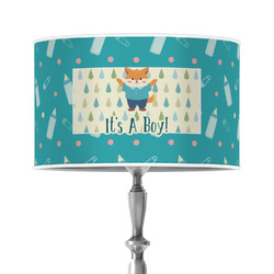 Baby Shower 12" Drum Lamp Shade - Poly-film