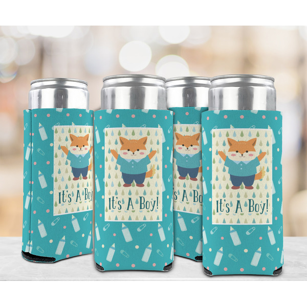 Baby Shower 12oz Tall Can Sleeve - Set of 4 - LIFESTYLE