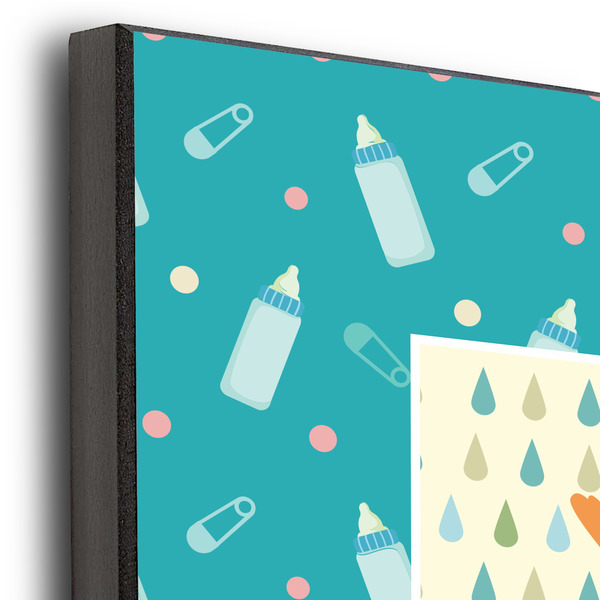 Baby Shower 12x12 Wood Print - Closeup