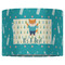 Baby Shower 16" Drum Lampshade - FRONT (Fabric)