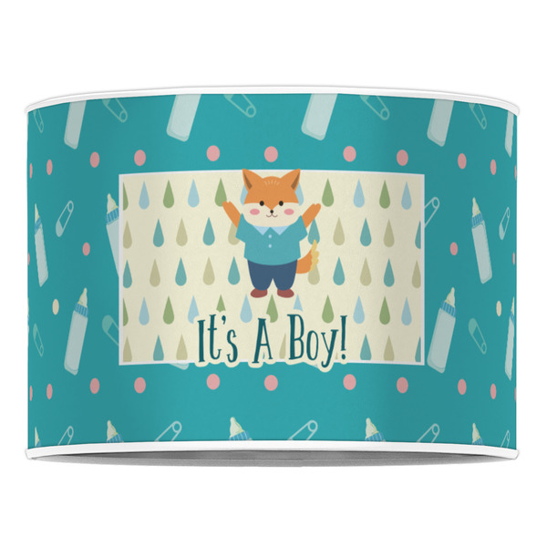 Baby Shower 16" Drum Lampshade - FRONT (Poly Film)