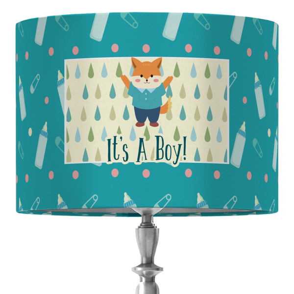 Custom Baby Shower 16" Drum Lamp Shade - Fabric