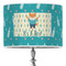 Baby Shower 16" Drum Lampshade - ON STAND (Poly Film)