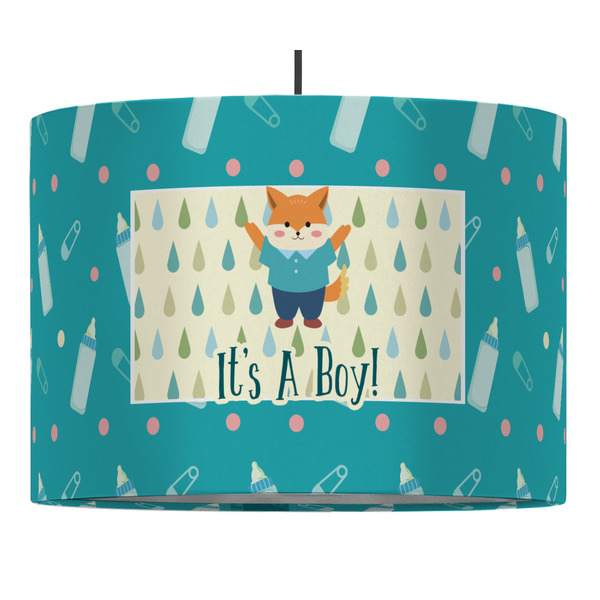 Custom Baby Shower Drum Pendant Lamp (Personalized)