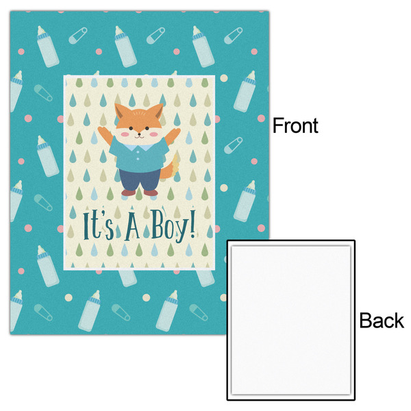 Baby Shower 16x20 - Matte Poster - Front & Back