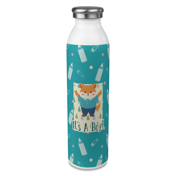 Custom Baby Shower 20oz Stainless Steel Water Bottle - Full Print