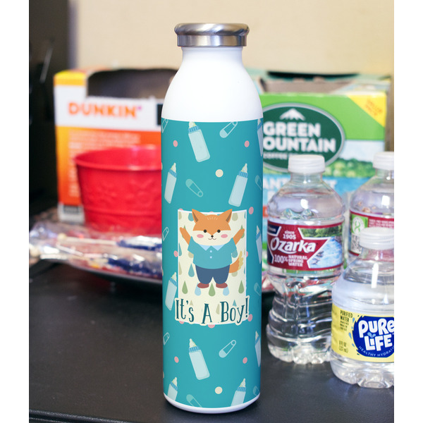 Baby Shower 20oz Water Bottles - Full Print - In Context