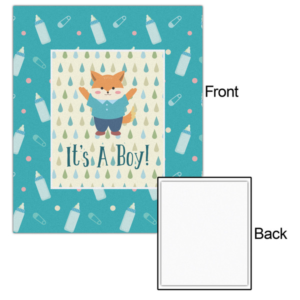 Baby Shower 20x24 - Matte Poster - Front & Back